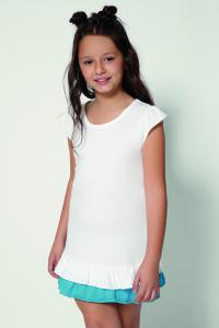 Produktfoto Nath Sandy T-Shirt Kleid mit Rüschen für Mädchen