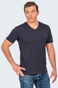 Produktfoto HRM Herren Bio T-Shirt mit V-Ausschnitt bis 60 Grad