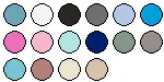 lieferbare Farben für AR732