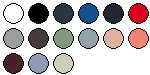 lieferbare Farben für BCPW464