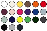 lieferbare Farben für BCWW32B