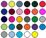 lieferbare Farben für BG10