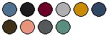 lieferbare Farben für BG118