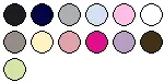 lieferbare Farben für BG153