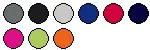 lieferbare Farben für BG540