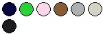 lieferbare Farben für BG765