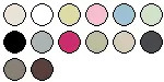 lieferbare Farben für BY211