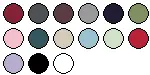lieferbare Farben für BYBB013
