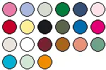 lieferbare Farben für BZ10