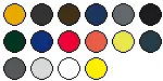 lieferbare Farben für CB44