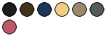 lieferbare Farben für CB54