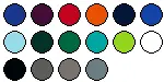 lieferbare Farben für CD3077