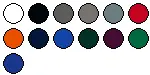 lieferbare Farben für CD5077