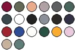 lieferbare Farben für CV3719