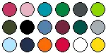 lieferbare Farben für EL38080