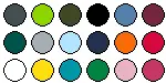 lieferbare Farben für EL38081
