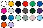 lieferbare Farben für F130K
