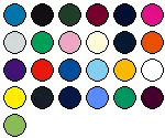 lieferbare Farben für F140K