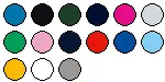 lieferbare Farben für F409