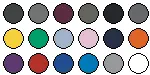 lieferbare Farben für G64000K