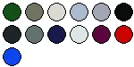 lieferbare Farben für HRM102