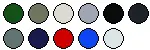 lieferbare Farben für HRM103