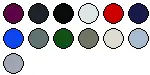 lieferbare Farben für HRM202