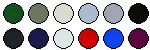 lieferbare Farben für HRM301