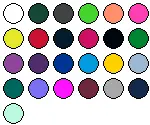 lieferbare Farben für JC005