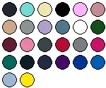 lieferbare Farben für JH001F