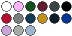 lieferbare Farben für JH201