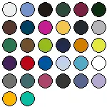 lieferbare Farben für JHK150