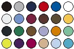 lieferbare Farben für JHK190