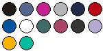 lieferbare Farben für JHK270
