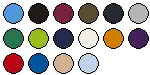 lieferbare Farben für JHK800