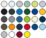 lieferbare Farben für JN8008
