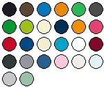 lieferbare Farben für JN8009