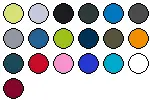 lieferbare Farben für JN8023