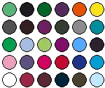 lieferbare Farben für K403