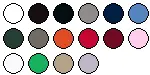 lieferbare Farben für L03568