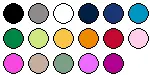 lieferbare Farben für L03580
