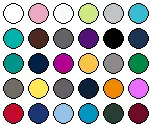 lieferbare Farben für L191