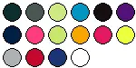 lieferbare Farben für L200