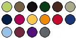 lieferbare Farben für LB70100