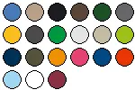 lieferbare Farben für MB6111