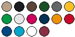 lieferbare Farben für MB6181