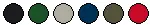 lieferbare Farben für MB7018