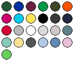 lieferbare Farben für NE83101