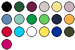 lieferbare Farben für NER61001