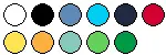 lieferbare Farben für NER81001